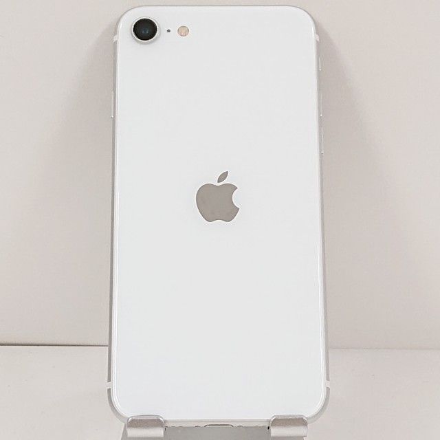 iPhoneSE ��2���� 64GB �ɥ��� �ۥ磻�� c20935