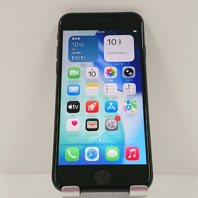 iPhoneSE ��2���� 64GB �ɥ��� �֥�å� c17980