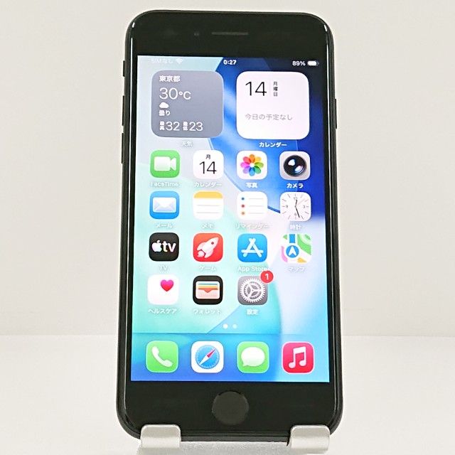 iPhoneSE ��2���� 64GB au �֥�å� c22594