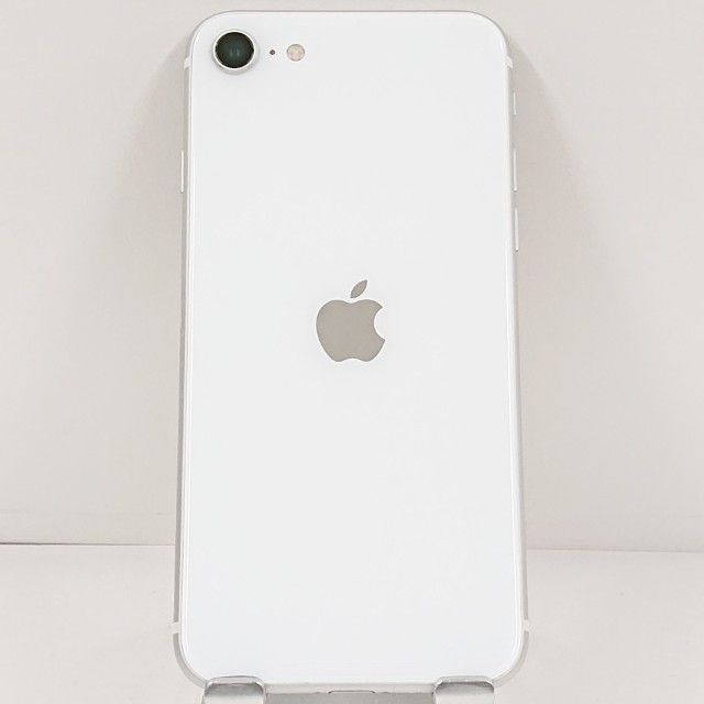 iPhoneSE ��2���� 64GB �ɥ��� �ۥ磻�� c21711
