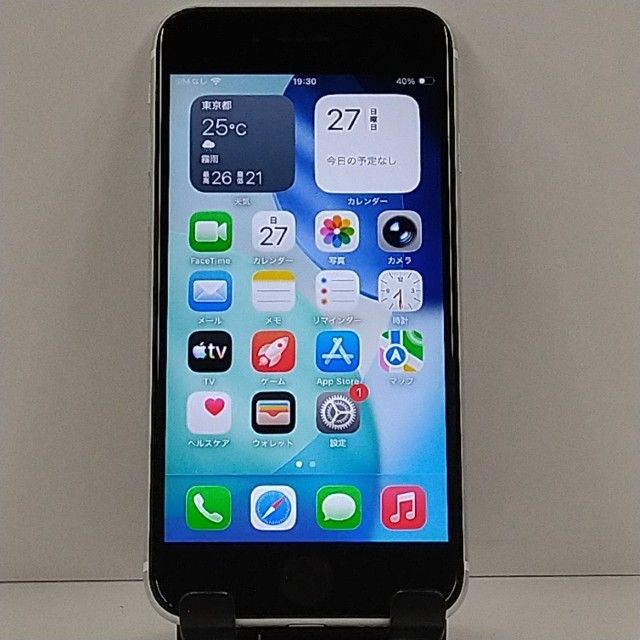 iPhoneSE ��2���� 64GB �ɥ��� �ۥ磻�� c22854