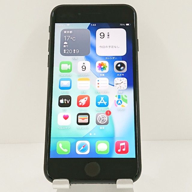 iPhoneSE ��2���� 64GB au �֥�å� c18874