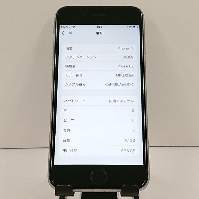 iPhone6s 16GB SIM�ե꡼ ���ڡ������쥤 c19337