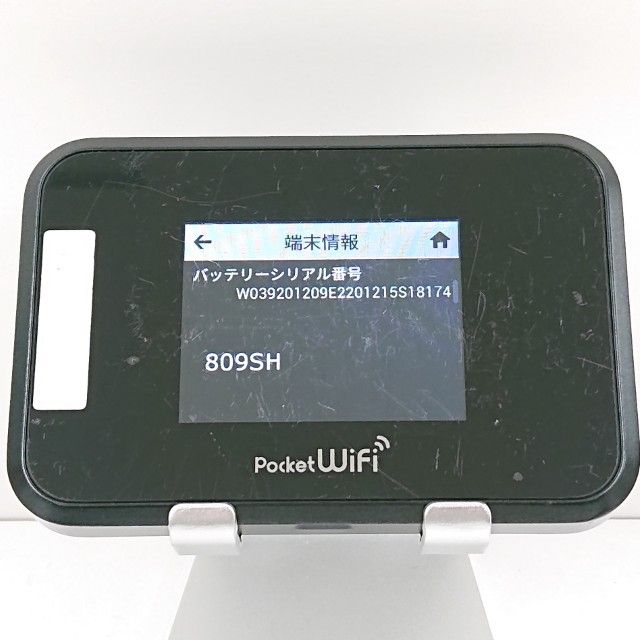Pocket WiFi 809SH SoftBank �֥�å� c22039