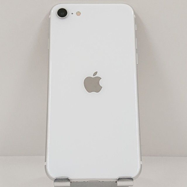 iPhoneSE ��2���� 64GB �ɥ��� �ۥ磻�� c22958