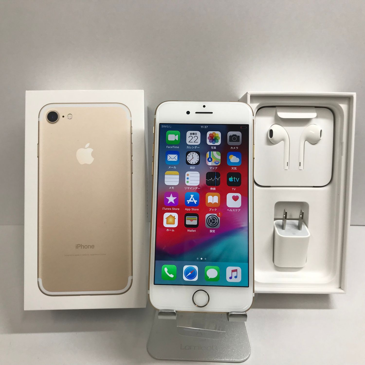 ムスビー｜SIMロック解除済み iPhone7 32GB ゴールド docomo 新品  