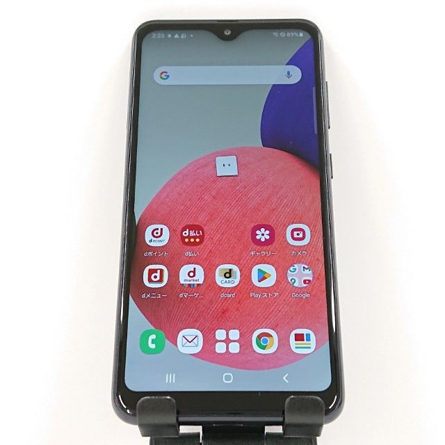 docomo Galaxy A22 5G ブラック ムスビー｜Galaxy A22 5G SC-56B ドコモ ブラック c16510【Galaxy A22
