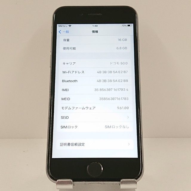 iPhone6s 16GB SIM�ե꡼ ���ڡ������쥤 c19285