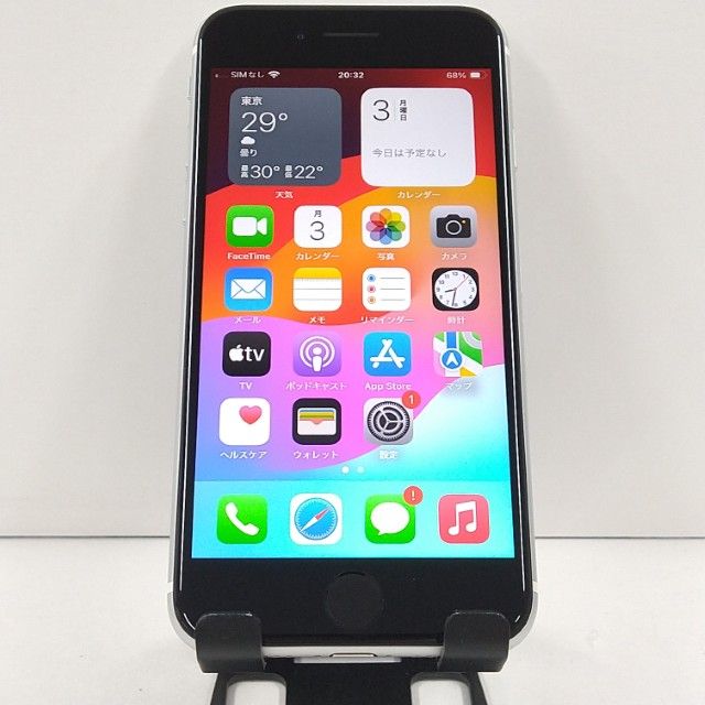iPhoneSE ��2���� 64GB �ɥ��� �ۥ磻�� c21880