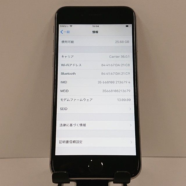 iPhone6 32GB SIM�ե꡼ ���ڡ������쥤 c18315