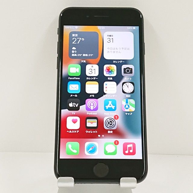 iPhoneSE ��2���� 64GB �ɥ��� �֥�å� c22318