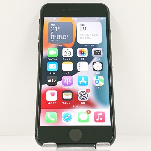 iPhoneSE ��2���� 64GB �ɥ��� �֥�å� c22938