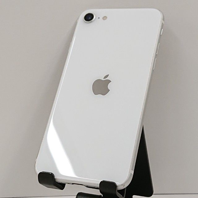 iPhoneSE ��2���� 64GB �ɥ��� �ۥ磻�� c16497