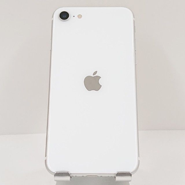 iPhoneSE ��2���� 64GB �ɥ��� �ۥ磻�� c18686