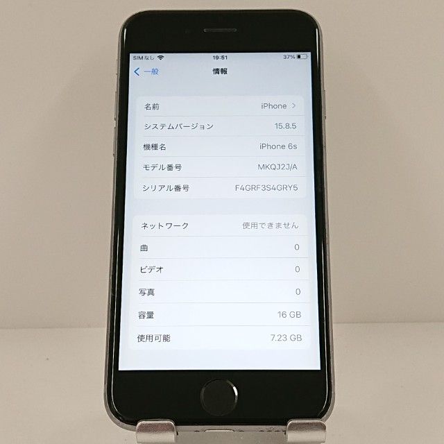 iPhone6s 16GB SIM�ե꡼ ���ڡ������쥤 c19317