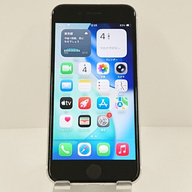 iPhoneSE ��2���� 64GB �ɥ��� �ۥ磻�� c18690