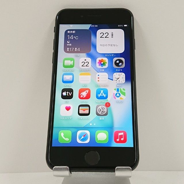 iPhoneSE ��2���� 64GB �ɥ��� �֥�å� c16393