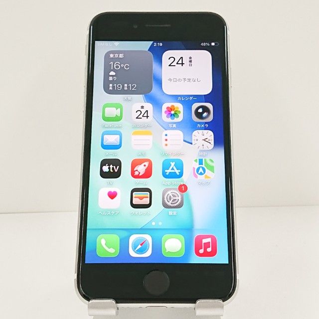 iPhoneSE ��2���� 64GB au �ۥ磻�� c19160