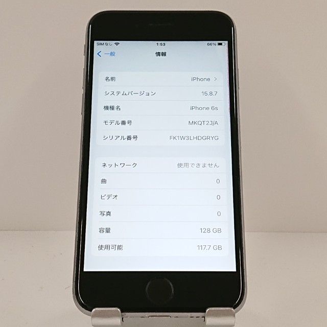 iPhone6s 128GB SoftBank ���ڡ������쥤 c19864