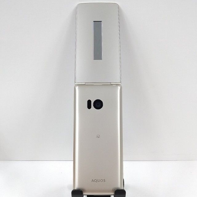 ムスビー｜AQUOS ケータイ SH-02L ドコモ ゴールド c21342【AQUOS