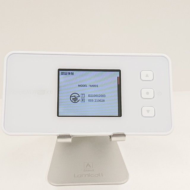 Speed Wi-Fi 5G X11 NAR01 au ���Ρ��ۥ磻�� c22394