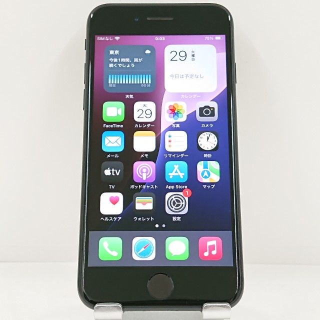 iPhoneSE ��2���� 64GB SIM�ե꡼ �֥�å� c22894