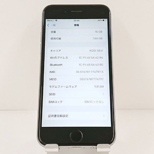 iPhone6s 16GB SIM�ե꡼ ���ڡ������쥤 c19004