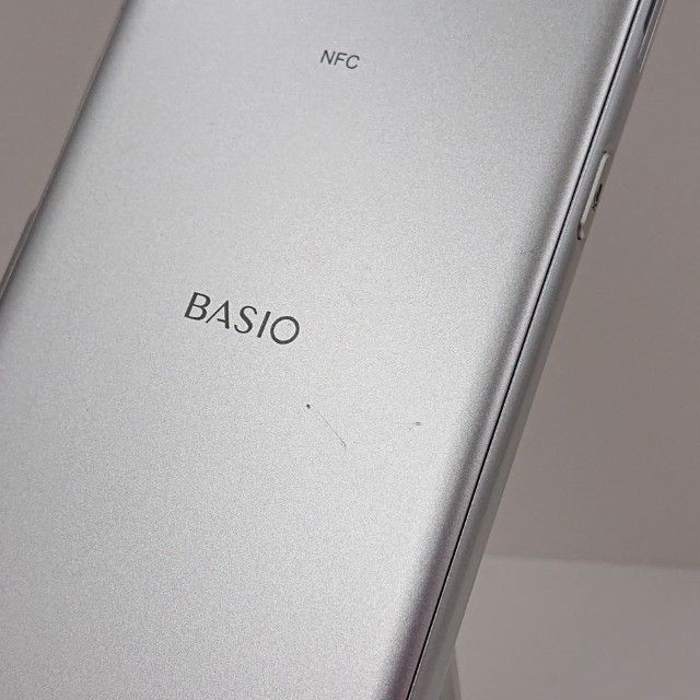 ムスビー｜BASIO active SHG09 au シルバー c16363【BASIO active au