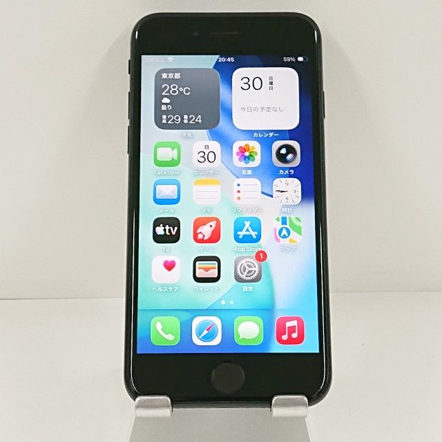 iPhoneSE ��2���� 64GB au �֥�å� c22265
