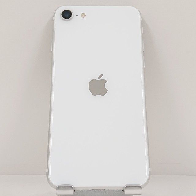 iPhoneSE ��2���� 64GB �ɥ��� �ۥ磻�� c23272