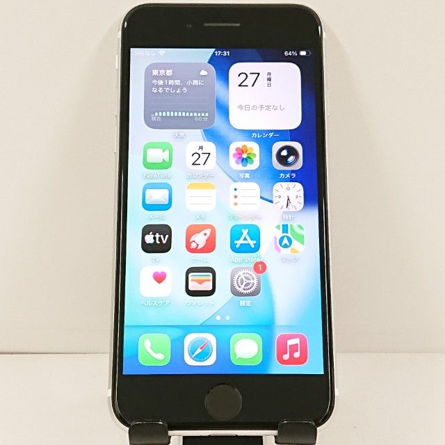 iPhoneSE ��2���� 64GB �ɥ��� �ۥ磻�� c21729