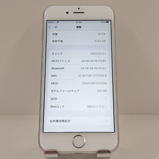 iPhone6s 16GB SIM�ե꡼ ����С� c19312