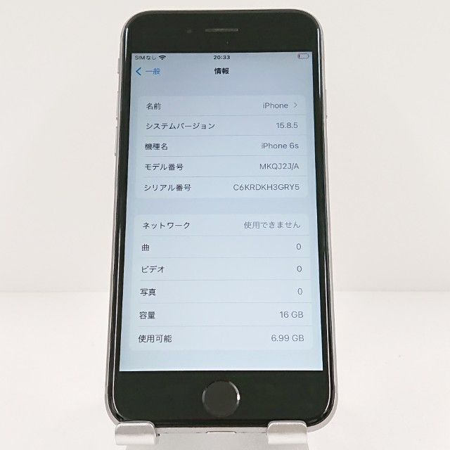 iPhone6s 16GB SIM�ե꡼ ���ڡ������쥤 c17666