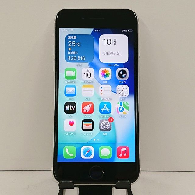 iPhoneSE ��2���� 64GB �ɥ��� �ۥ磻�� c23176