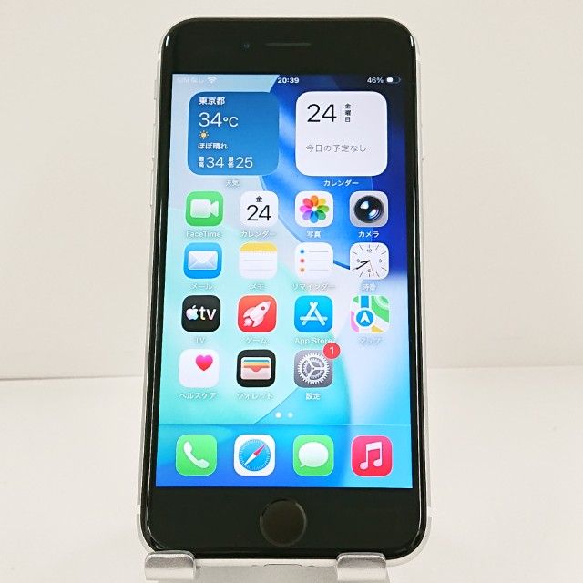 iPhoneSE ��2���� 64GB �ɥ��� �ۥ磻�� c21700