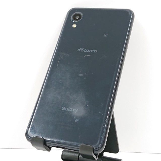 ムスビー｜Galaxy A22 5G SC-56B ドコモ ブラック c16507【Galaxy A22