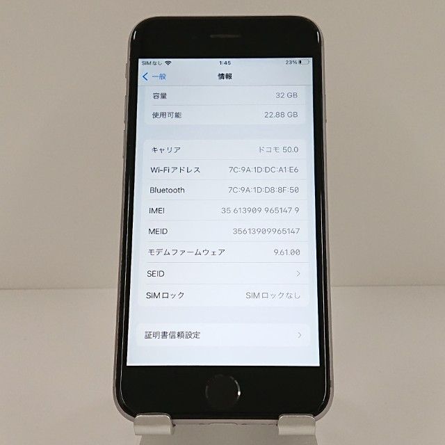 iPhone6s 32GB SIM�ե꡼ ���ڡ������쥤 c18938