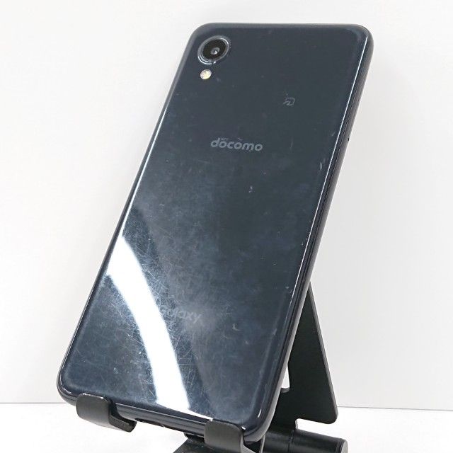 ムスビー｜Galaxy A22 5G SC-56B ドコモ ブラック c16508【Galaxy A22