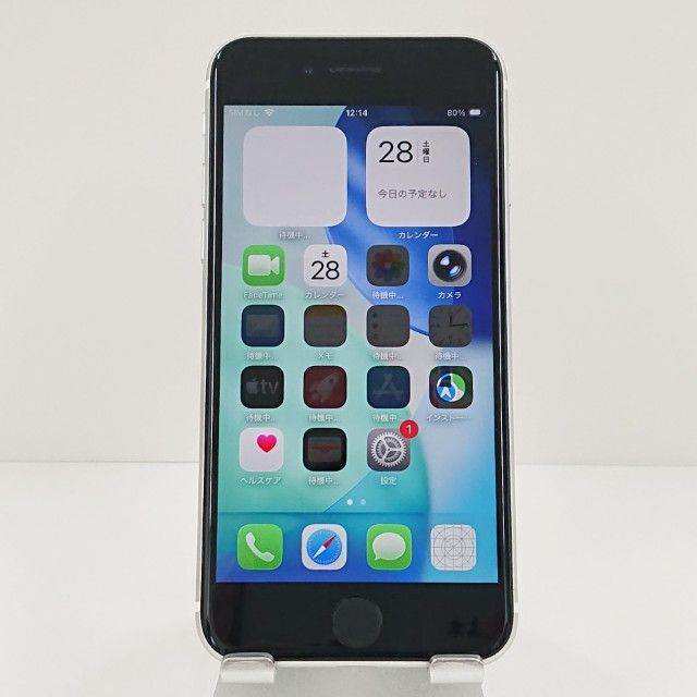 iPhoneSE ��2���� 64GB �ɥ��� �ۥ磻�� c18462