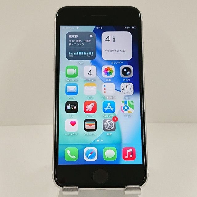 iPhoneSE ��2���� 64GB �ɥ��� �ۥ磻�� c18683