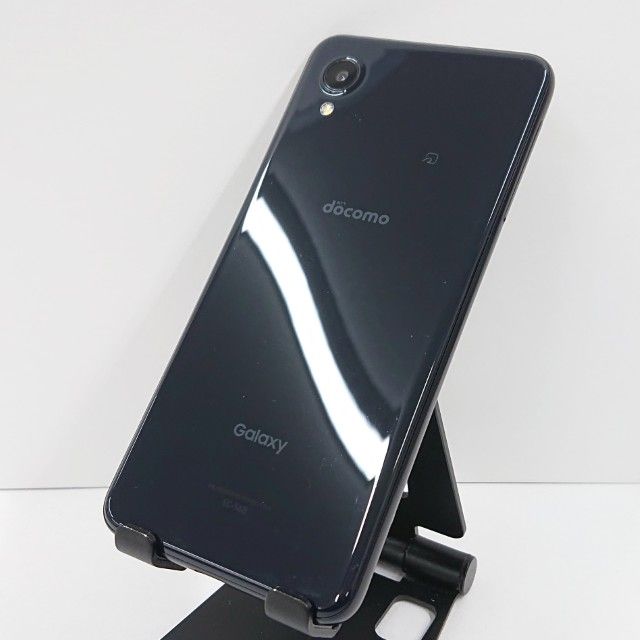 ムスビー｜Galaxy A22 5G SC-56B ドコモ ブラック c16513【Galaxy A22