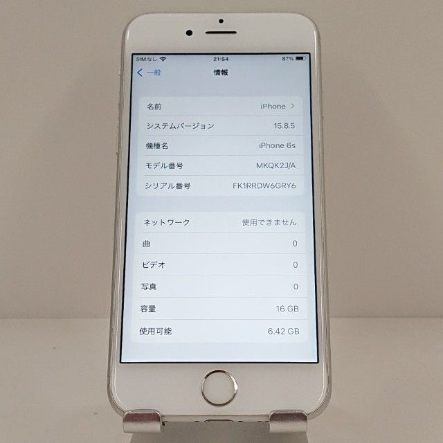 iPhone6s 16GB SIM�ե꡼ ����С� c19312