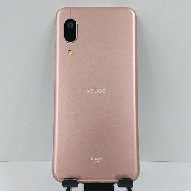 ムスビー｜AQUOS sense3 basic SHV48 au ライトカッパー c17495【AQUOS