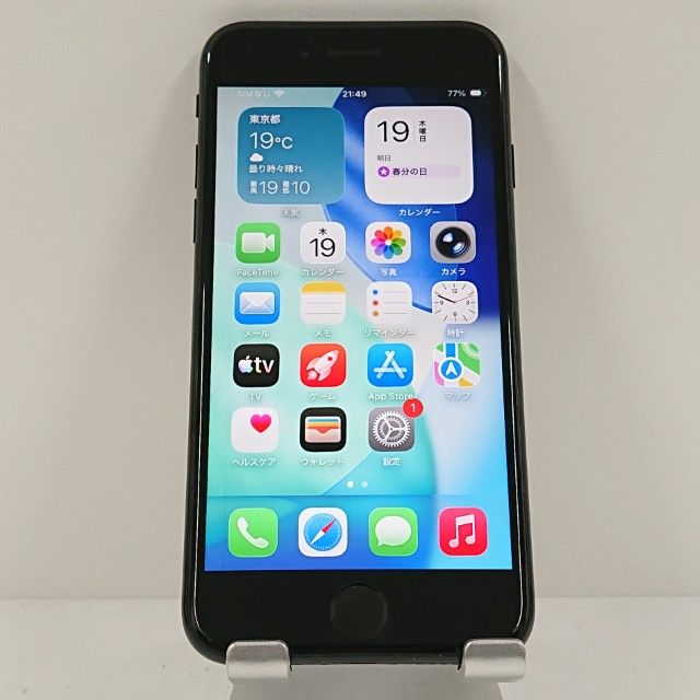 iPhoneSE ��2���� 64GB �ɥ��� �֥�å� c18216