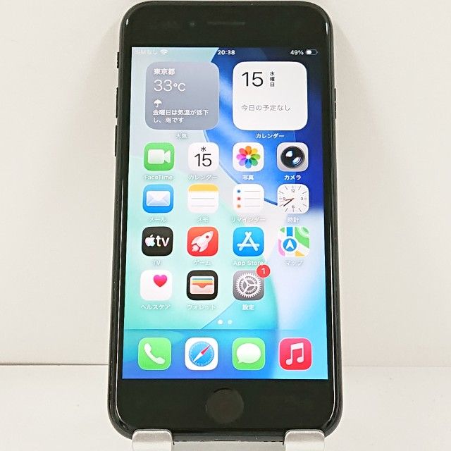 iPhoneSE ��2���� 64GB �ɥ��� �֥�å� c21549