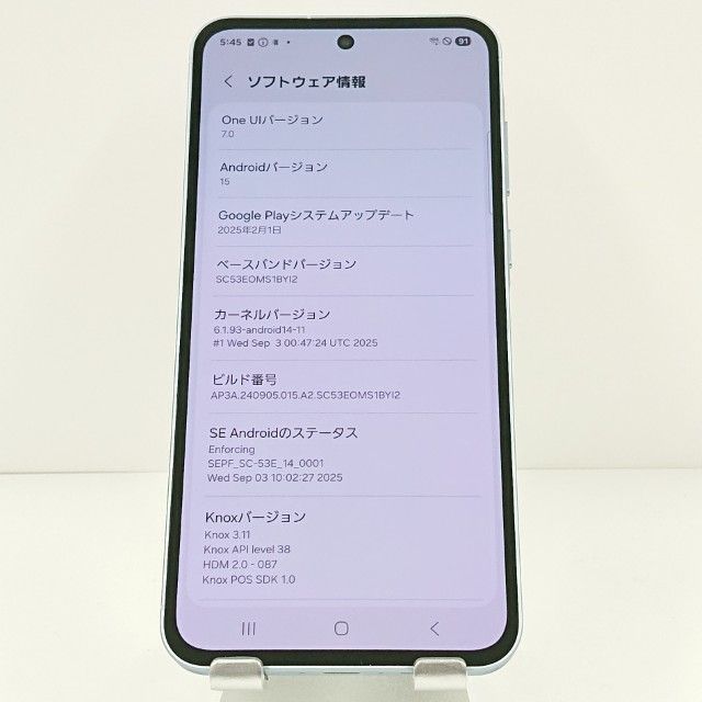 Galaxy A55 5G SC-53E �ɥ��� �������ॢ�����֥롼 c19100