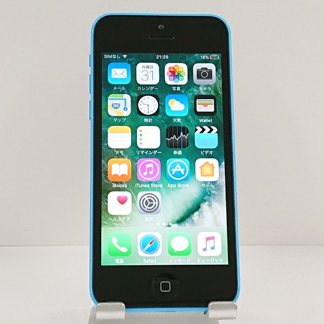 iPhone5c 16GB �ɥ��� �֥롼 c22339
