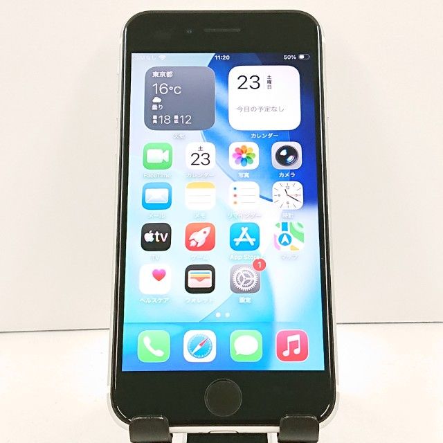 iPhoneSE ��2���� 64GB �ɥ��� �ۥ磻�� c20029