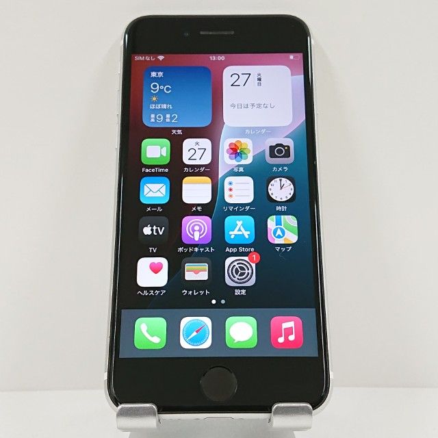 iPhoneSE ��2���� 64GB �ɥ��� �ۥ磻�� c16601