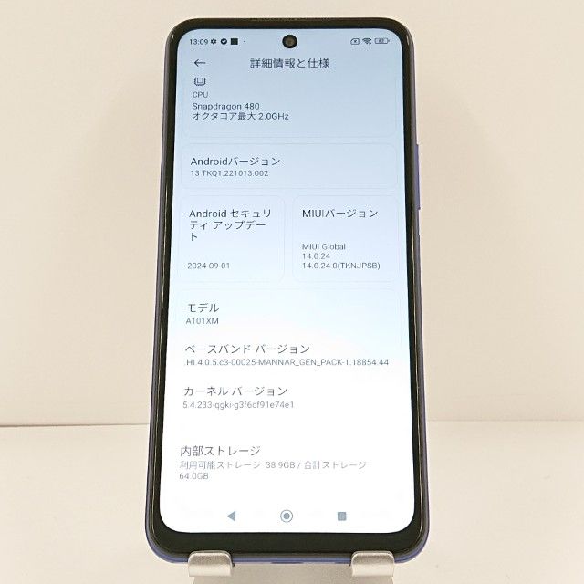 Redmi Note 10T A101XM SoftBank �ʥ��ȥ�����֥롼 c21733
